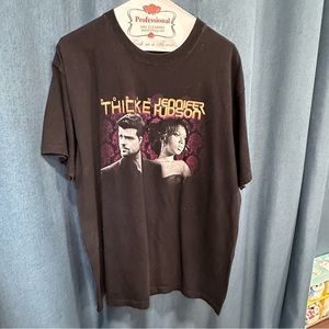 Robin Thicke & Jennifer Hudson Tour 2009 Black Concert T-Shirt Size XL